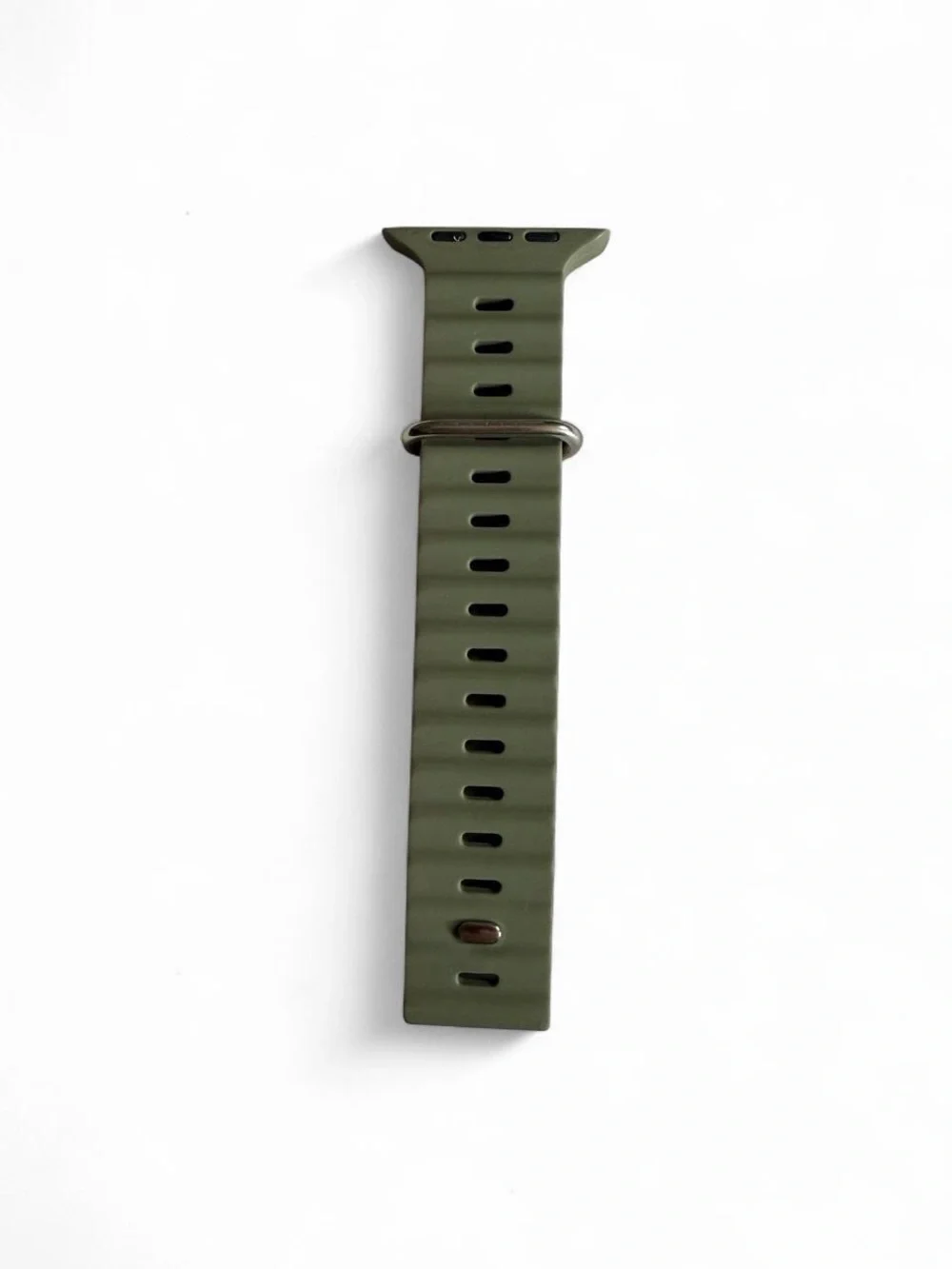 NWOT Olive Green Silicone Watch Band Compatible With Apple Watch Ultra